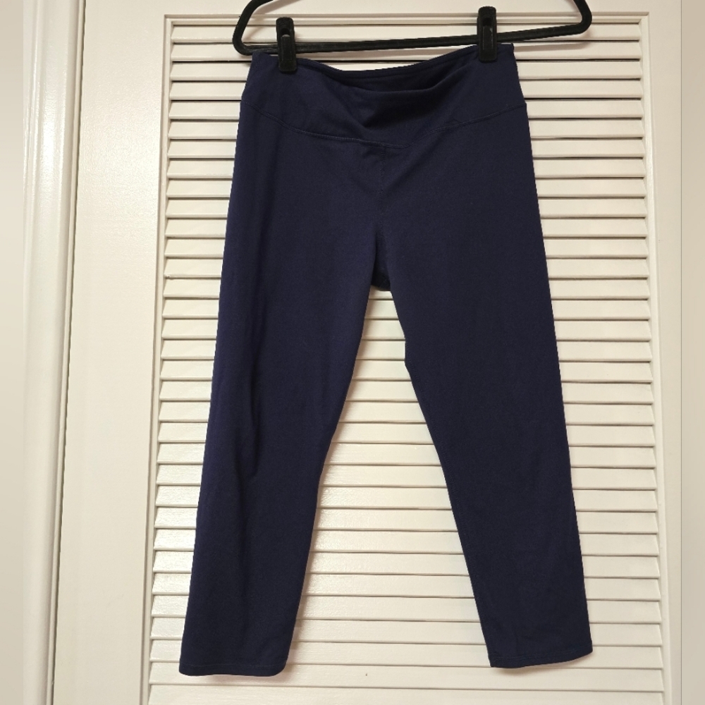 Fabletics - Navy Activewear Workout Athletic Leggings